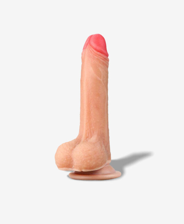Kaygan Çift Katmanlı Realistik Dildo 17.5 cm