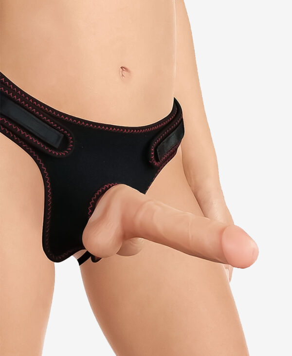 Belden Bağlamalı Strapon Set İçi Dolu 20 cm