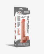 Kaygan Çift Katmanlı Realistik Dildo 20 cm - Görsel 2