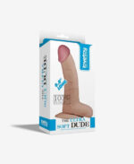 Ultra Yumuşak Realistik Dildo 20 cm - Görsel 2