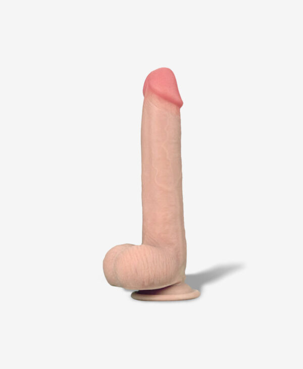 Kaygan Çift Katmanlı Realistik Dildo 23 cm