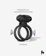 Klitoris Uyarıcı Titreşimli Penis Halkası