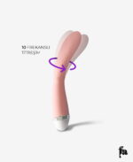 Şarjlı Klitoral ve G-Spot Vibratör 22 cm - Görsel 4