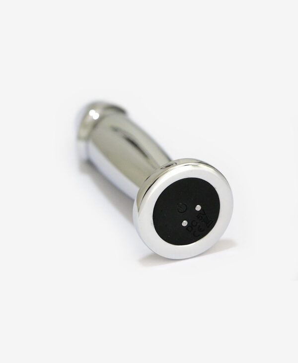 Şarjlı - Titreşimli Çelik Anal Plug 12 cm