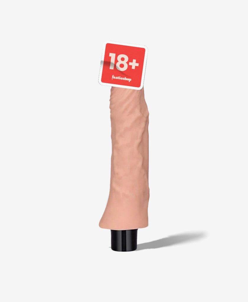 Realistik Et Dokulu Titreşimli Vibratör 20 cm