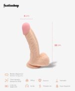 RealExtremeGerçekçiTitreşimliDildo22cm