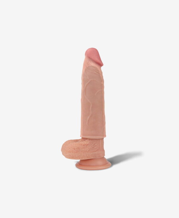 Realistik Penis Kılıfı 2.5 cm Uzatmalı