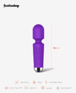 Şarjlı Mini Wand Vibratör 15 cm