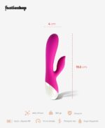 Şarjlı Rabbit Vibratör 19.5 cm