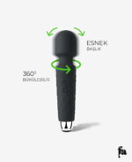 Şarjlı Wand Vibratör - 28 Titreşim Modu
