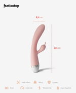 Şarjlı Rabbit Vibratör 22 cm - Görsel 3
