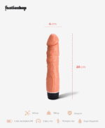 Titreşimli Gerçekçi Vibratör 20 cm