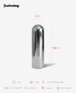 Ultra Güçlü Mini Bullet Vibratör - Şarjlı 7.5 cm