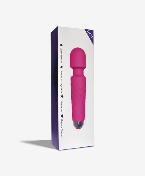 Şarjlı Wand Vibratör - 28 Titreşim Modu