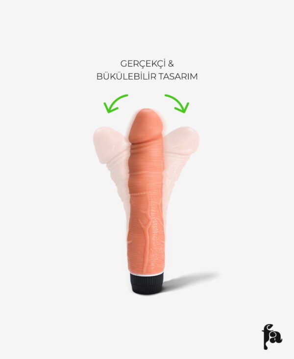 Titreşimli Gerçekçi Vibratör 20 cm