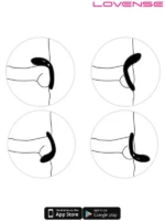 Lovense Diamo Telefon Kontrollü Penis Halkası - Görsel 6