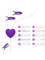 Titreşimli Şarjlı Vajina ve Göğüs Klipsi - 3'lü Set - Görsel 4
