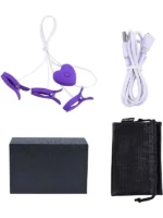 Titreşimli Şarjlı Vajina ve Göğüs Klipsi - 3'lü Set - Görsel 5