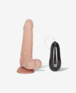 CalExotics Rotating 12 Fonksiyonlu Oynar Başlı Dildo 21 cm - Görsel 2