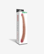 King Size Ultra Gerçekçi Çift Başlı Dildo 36 cm - Görsel 3