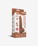 LoveToy Sliding Skin Dual Layer Çift Katmanlı Melez Dildo 29 cm - Görsel 7