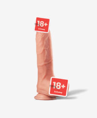 LoveToy Çift Katmanlı Platinyum Silikon Realistik Dildo 25 cm