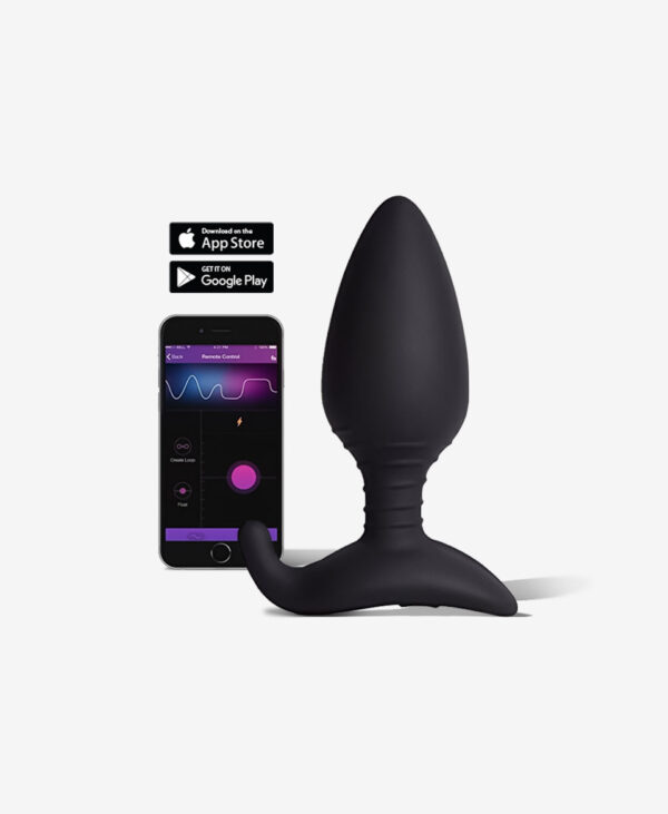 Lovense HUSH Telefon ve Bluetooth Kontrollu Anal Plug 1.75″2 copy