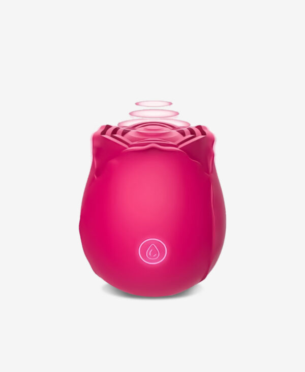 NOXXX Rose Kadinlar icin Titresimli Vakumlu Klitoral Gul Vibrator
