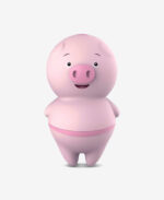 Sevimli Klitoris ve Dil Stimülasyonlu Pig Vibratör