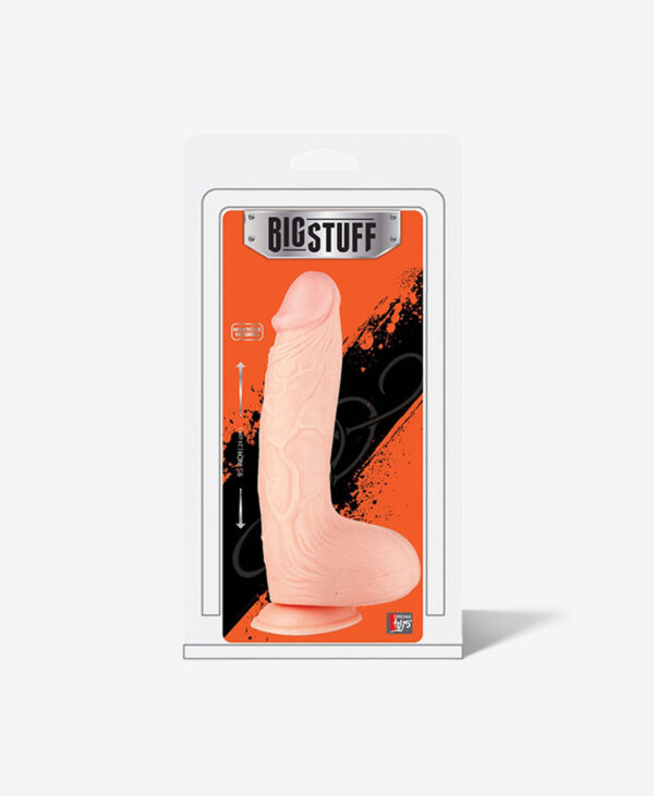 Bigstuff Vantuzlu Realistik Penis - 24 cm - Görsel 3