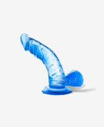 B Yours Sweet’n Hard 8 Eğik Mavi Jel Dildo - 14.5 cm - Görsel 2