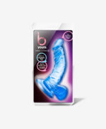 B Yours Sweet’n Hard 8 Eğik Mavi Jel Dildo - 14.5 cm - Görsel 3