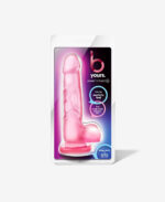 B Yours Sweet’n Hard 4 Pembe Jel Penis - 19 cm - Görsel 3