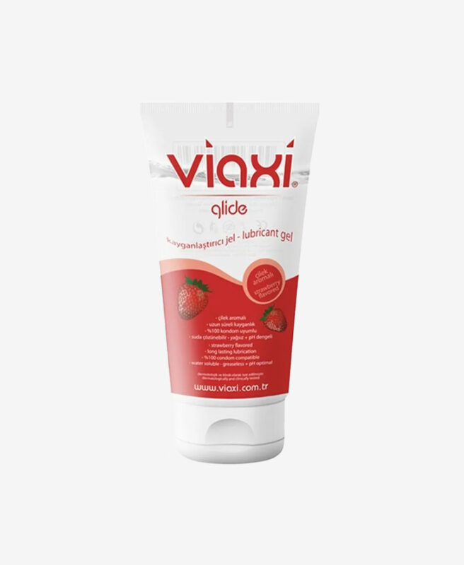 Viaxi Glide Çilek Aromalı Kayganlaştırıcı Jel - 100 ml