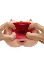 Göğüslü Anal ve Vajinal Çift Girişli Mastürbatör - Görsel 7