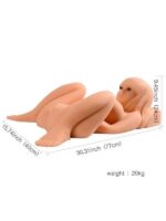 Angena Full Solid Sexy Doll Tam Vücut Mastürbatör - 15 kg - Görsel 8
