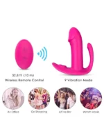 Didi Çiftler İçin Giyilebilir Şarjlı Uzaktan Kumandalı Vibratör - Görsel 6