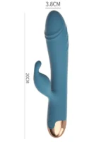 Dönme Hareketli 10 Titreşim Modlu Tavşan Vibratör - 20 cm - Görsel 3