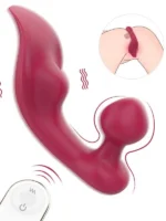 Giyilebilir Şarjlı Anal ve Vajinal Uzaktan Kumandalı Vibratör - Görsel 2