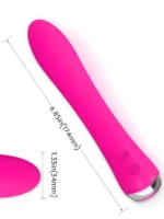 Isıtmalı, Güçlü, Şarjlı, Titreşimli, Esnek Silikon Vibratör - Görsel 3