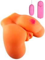Joshua Doll Ass Dövmeli Titreşimli Melez Mastürbatör - Görsel 2