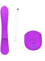 Knight Esnek Ultra Güçlü Şarjlı Vibratör - 18 cm - Görsel 5