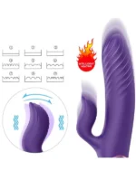 Lighter Isıtmalı İleri Geri Hareketli Şarjlı G-Spot Vibratör - Görsel 4