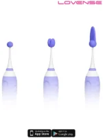 Lovense Hyphy Telefon Kontrollü Klitoral Vibratör - Görsel 5