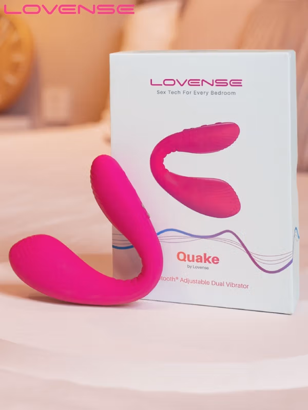 lovense quake ciftler icin ayarlanabilir telefon kontrollu vibrator 1
