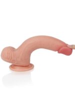 LoveToy Çift Katmanlı Platinum Silicone Realistik Penis 20.5 cm - Görsel 3