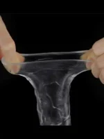 LoveToy Flawless Şeffaf Penis Kılıfı - 5 cm Uzatmalı - Görsel 3
