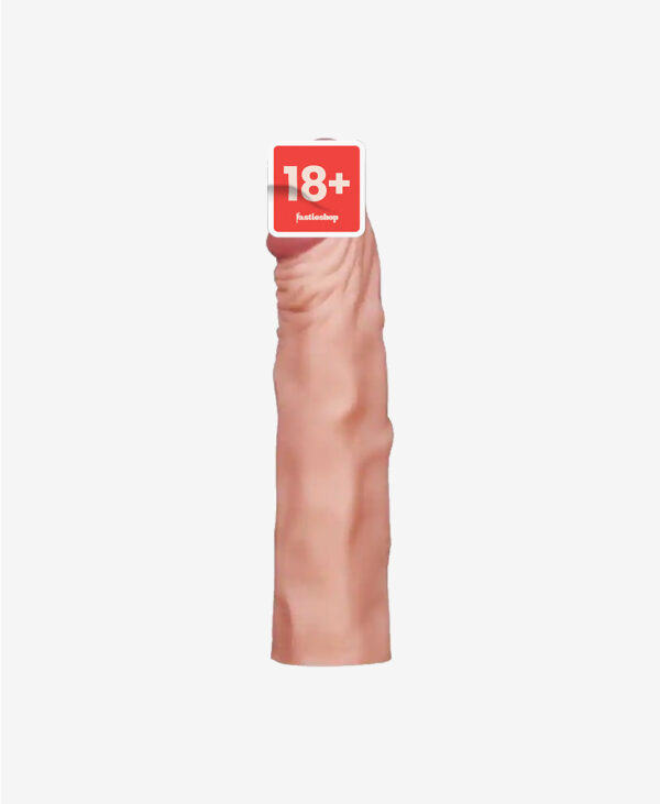 LoveToy Pleasure X Tender Gerçekçi Penis Kılıfı 5 cm Uzatmalı