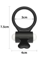 LoveToy Power Clit Titreşimli Silikon Penis Halkası - Görsel 2