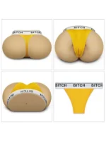 LoveToy Streetgirl’s Bitch Çift Girişli Gerçekçi Tangalı Kalça - 2.5 kg - Görsel 2